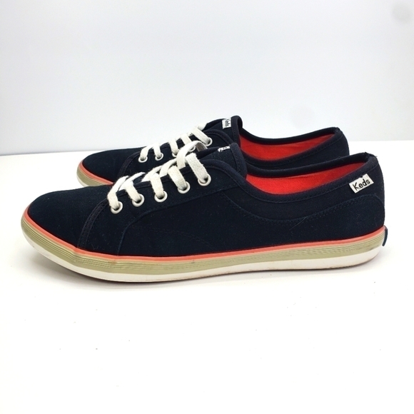 Keds Coursa Womens Shoes Blue 8.5 M Canvas Lace Up Low Top Tennis Sneakers - Picture 16 of 16